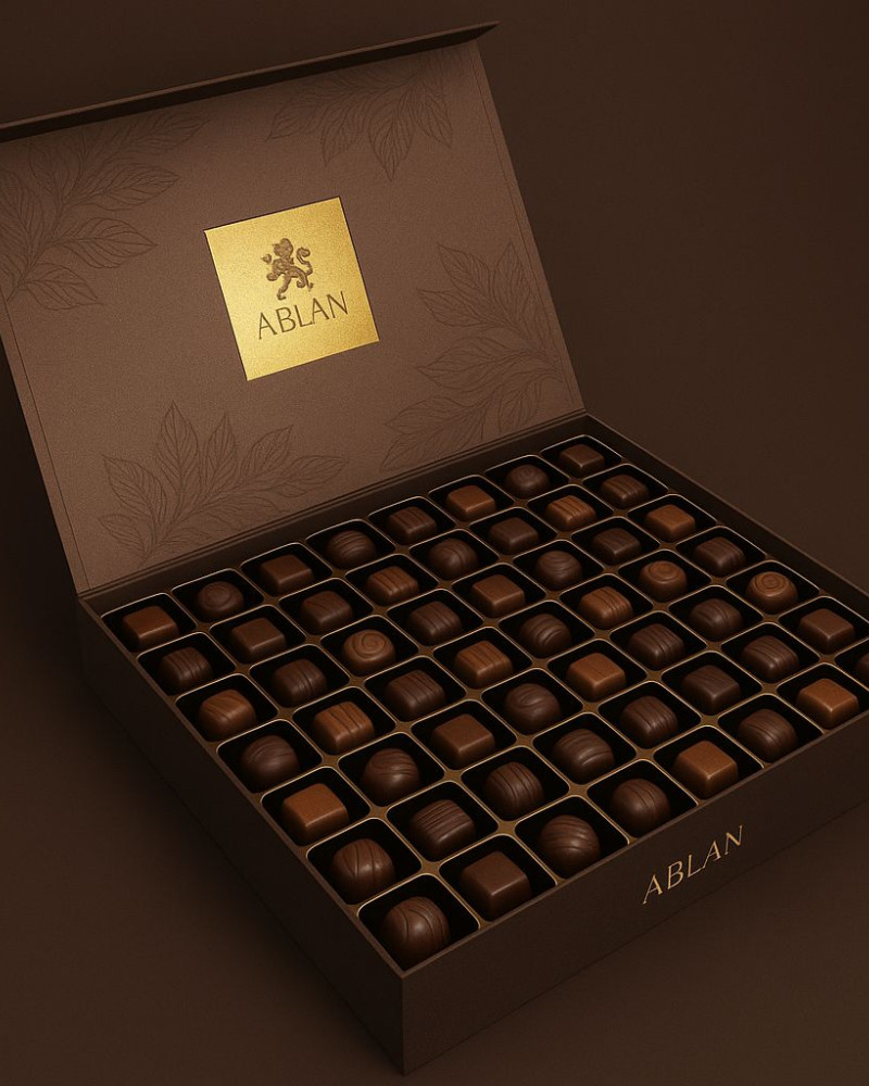 Luxury Velvet Chocolate Box 72 pcs