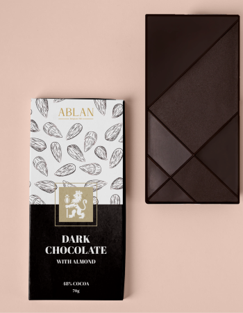 Dark Chocolate Bar with Almond 
