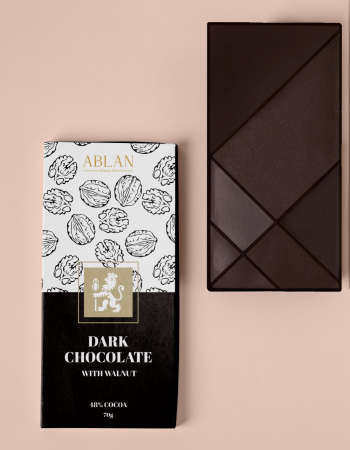 Dark Chocolate Bar with Walnut