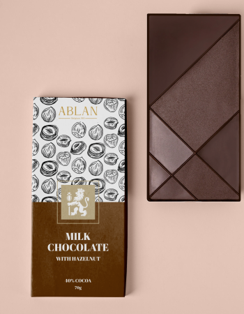 Milk Chocolate Bar with Piedmont Hazelnut