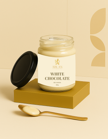 White Chocolate Spread 32% Cocoa Creamy & Natural | ABLAN Chocolatier